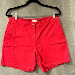 Women's Red Shorts